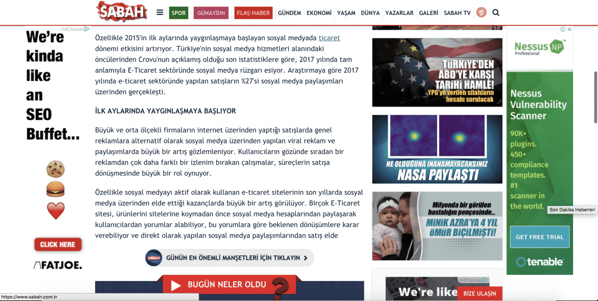 Sabah Crovu