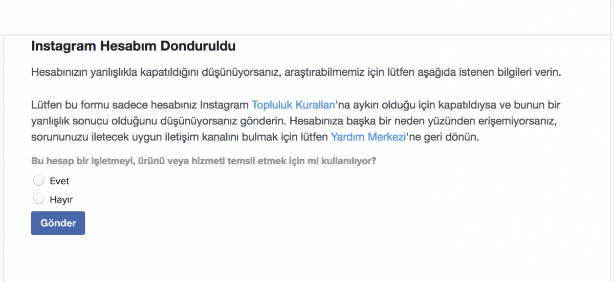 Instagram Telefonum Değişti Giriş Yapamıyorum -1