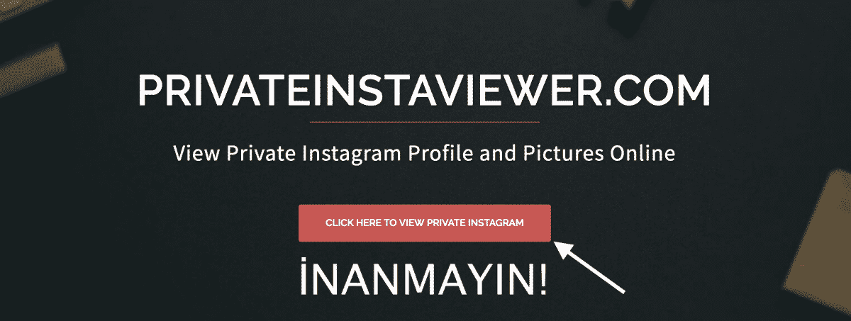 Instagram'da Kapalı Hesapları Görme